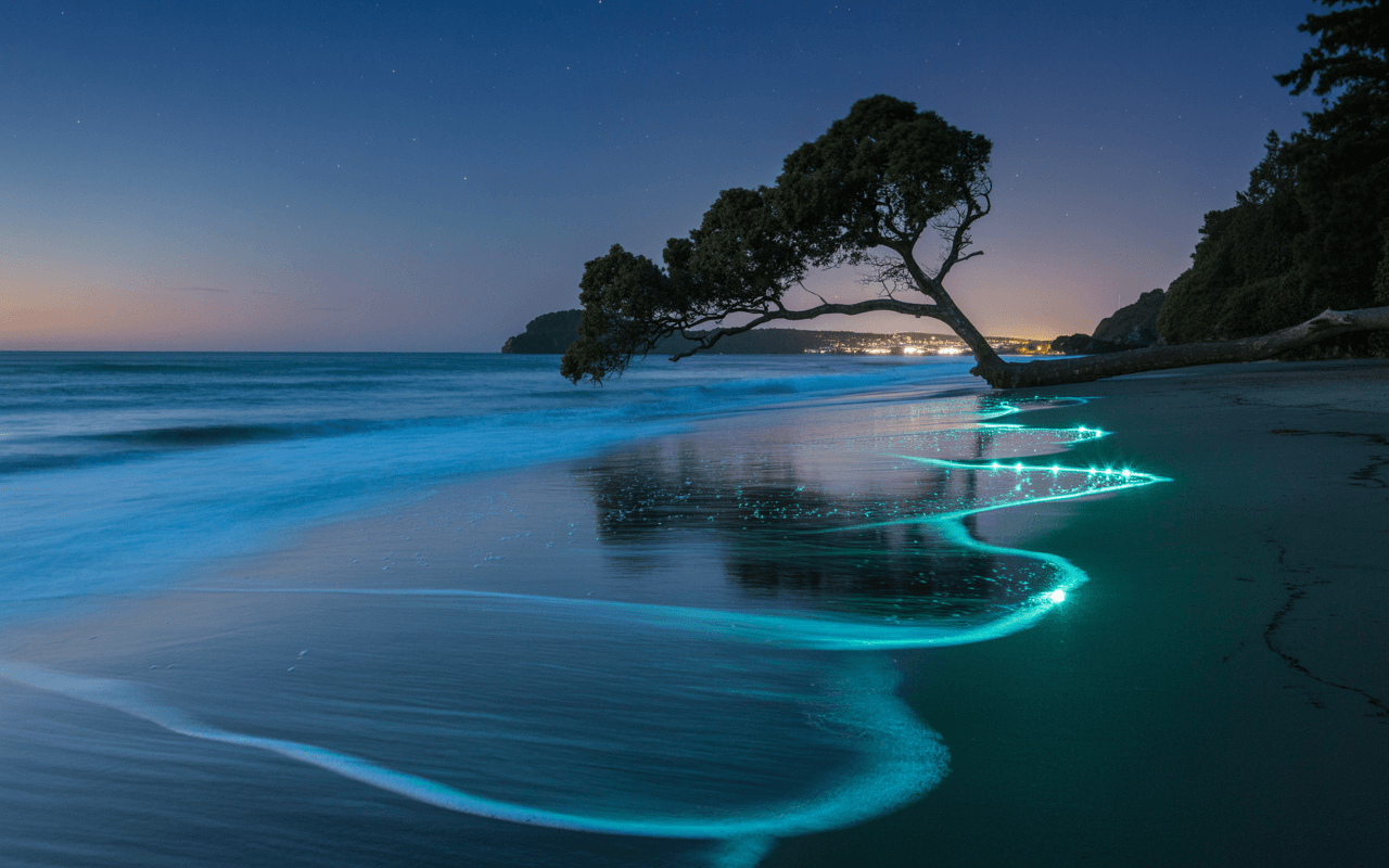 Bioluminescence in Auckland NZ