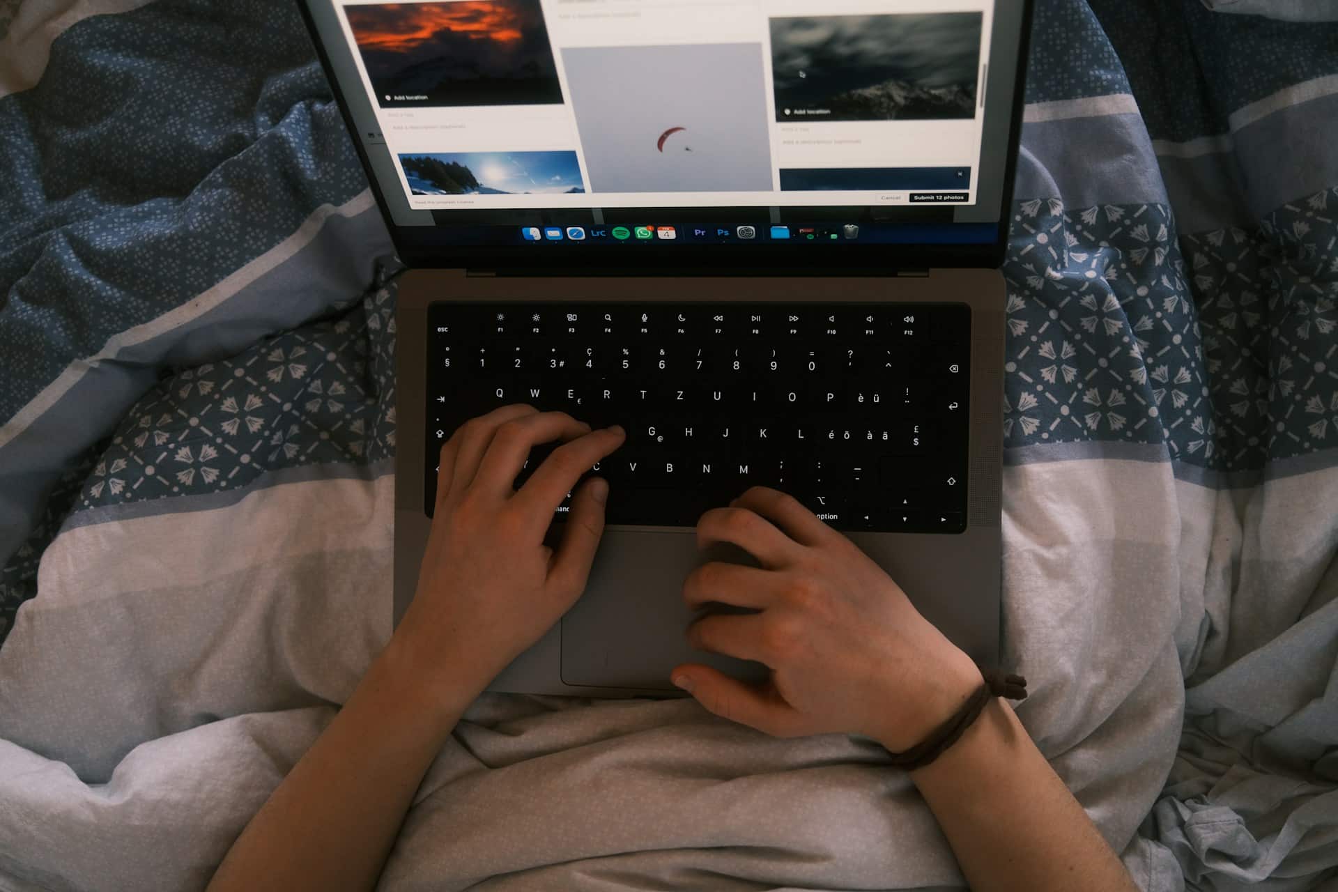 Person Working On Laptop - Free Stock Image - Kajetan Sumila - Unsplash